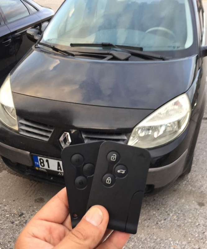 Renault Yedek Anahtar Yapımı